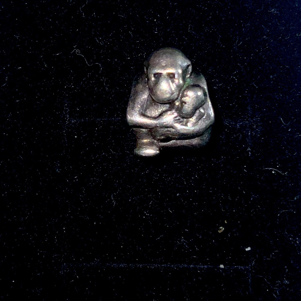 Pandora charm monkey and baby